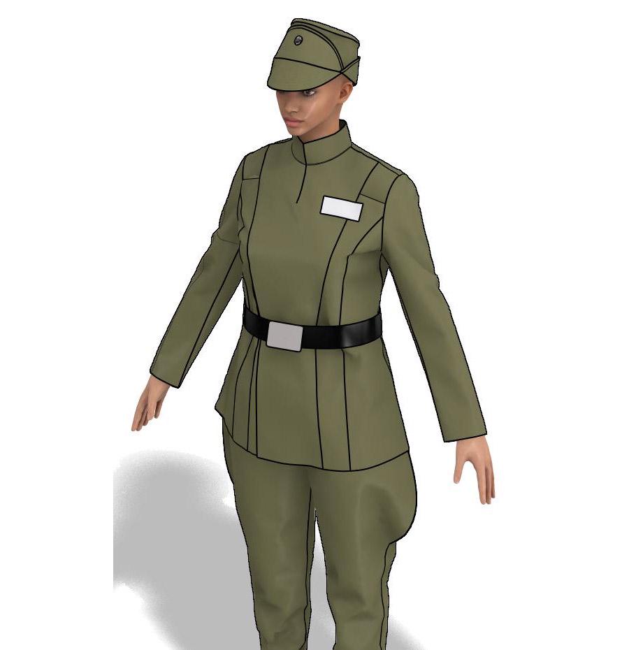 Imperial Patternmaster Imperial Line Officer Digital Patterns Jacket Pants and Hat Digital ...