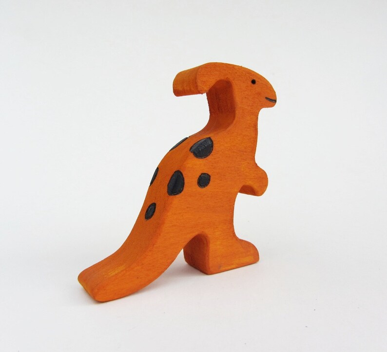 Wooden Dinosaur Toy Set Waldorf wood dinos heirloom toys Etsy