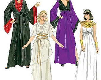 McCalls M5733 Women's Medieval Tunic Gown Costume Pattern - Gothic, Greek, Egyptian, Vampire in Sizes (18W-24W) - LARP - SCA