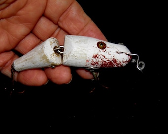 Vieux Leurre Crankbait C.C.B. Co. – Pêche En Eau Douce, Bass – Vintage USA