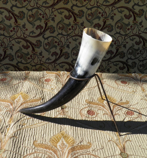 Items similar to Viking Mead Drinking Horn SCA Reenactment LARP