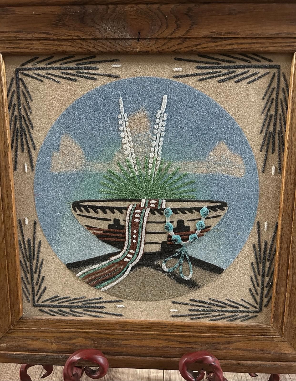 ネイティブアメリカン 砂画 Navajo Sandpainting Gallery