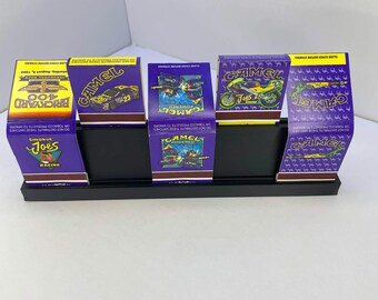 Two-Tier Matchbook Display Stand - Holds 10 Match Books (5 Per Level) | Vintage Collectible Holder
