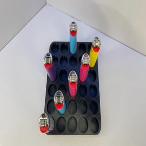 25 BIC Lighter Holder 5x6 - Display Stand for BIC Lighters (Lighter not included) imagem 4