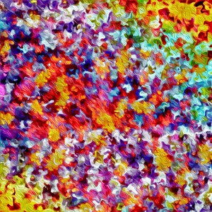 Canvas Print “A Tapestry of Wildflowers” | Abstract Expressionism | Modern Wall Art | Home Decor | Office Decor | Giclée Print
