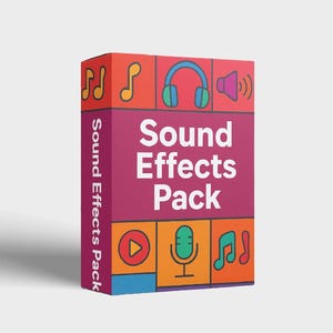 Pack d&#39;effets sonores Final Cut Pro | Plus de 50 effets spéciaux par glisser-déposer | Whoosh, Glitch, Effets audio cinématographiques
