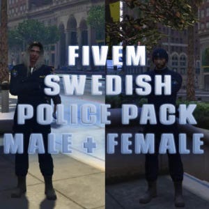 LOREFRIENDLY SWEDISH POLICE - fivem eup female male