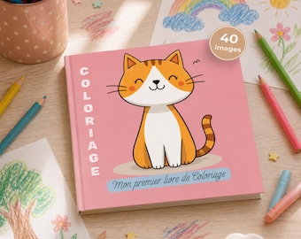 My First Coloring Book / Coloring Book for Toddlers / Educational Coloring / Children's Coloring