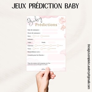 Baby Shower Prediction / Birth Game Template / Prediction Game Model