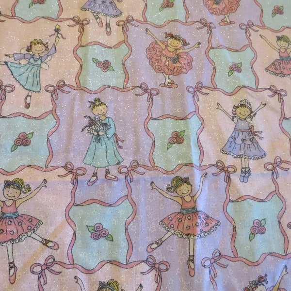 Pirouette Princess by Tammy DeYoung. 1/2 Yard.