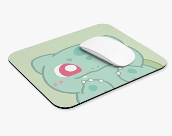 Cute Mouse Pad poke, Pastel Gaming Desk Mat, Aesthetic Office Decor, Kawaii Gifts for Gamers