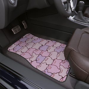 Pokemon Car Floor Mats Custom Anime Car Accessories Auto Decor Unique Gift for Gamers & Anime Fans (1pc) image 1