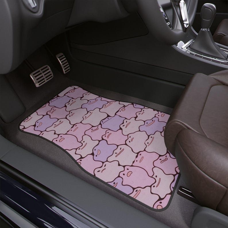 Pokemon Car Floor Mats Custom Anime Car Accessories Auto Decor Unique Gift for Gamers & Anime Fans (1pc) image 1
