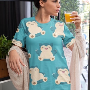 Anime Pyjama Set: Gespenster Print, Kawaii Loungewear