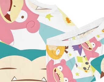 ajama Set, Cartoon PJs, Cute Sleepwea, Fun Loungewear, Funny Pajama Outfit