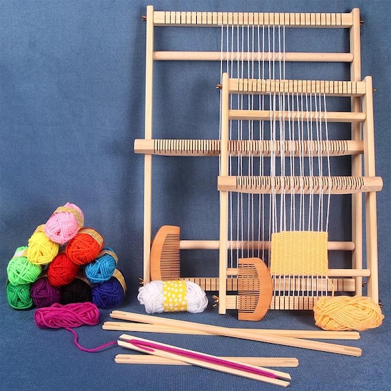 DIY Loom | Creative Adult | Wool Knitting Machine | Children's Handmade diy | Making Wool Hanging | Tapestry Yarn Knitting Tool