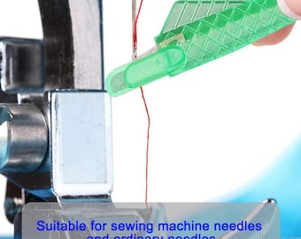 20Pcs Automatic Needle Threader DIY Tool Home Hand Sewing Machine Device Thread Auto Needle Cross Stitch Sewing Accessories