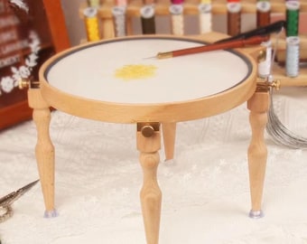 3 / 4stk einstellbare tragbare Holz Stickerei Rahmen stehen, Kreuzstich Hoop Set Stickerei Ring Rahmen Stickerei Werkzeuge