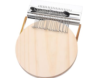 Small Wooden Loom Speedweve Type Weave DIY Textile Tool Darning Machine Fun Mending Tool Makes Stitching Mending Jeans Clothes, 14 hooks