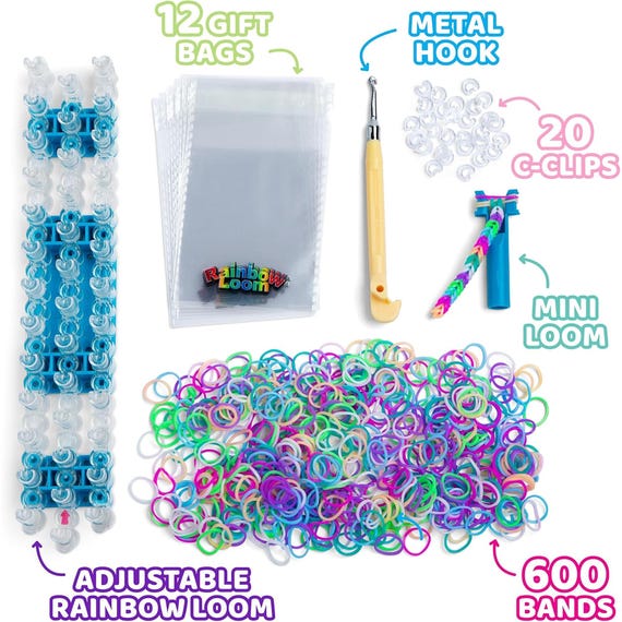 Rainbow Loom The Original - Fun Craft Kit for Kids, DIY Bracelet Maker, Creative Creativity, Perfect Gift for Girls & Boys