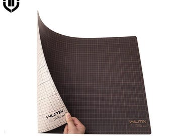 Tapete de corte de cuero autorreparable A3 / Tabla de manualidades de doble cara para costura, acolchado, vinilo y proyectos de bricolaje