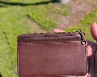 Vintage Coach Brown Pocket Penny Dinky #9755 70's Crossbody Bag