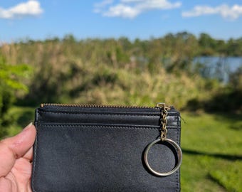 Coach Madison Black Patent Leather and Canvas Bifold Wallet - Etsy