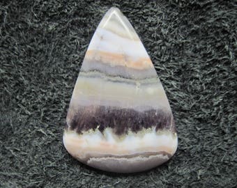 Lace amethyst freeform cabochon