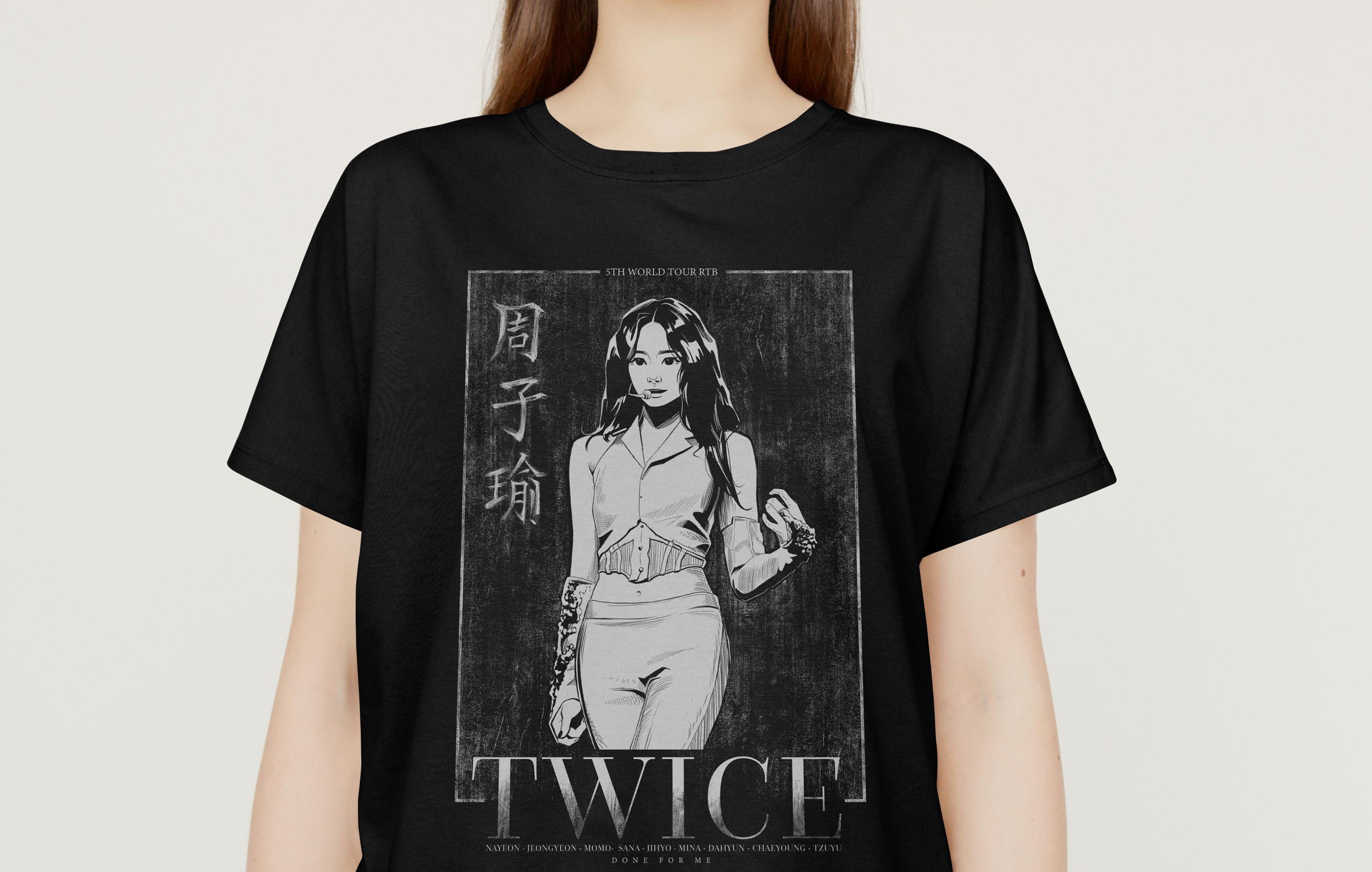 TWICE WORLD TOUR アメリカ 限定グッズ【Tシャツ05】L - メルカリ