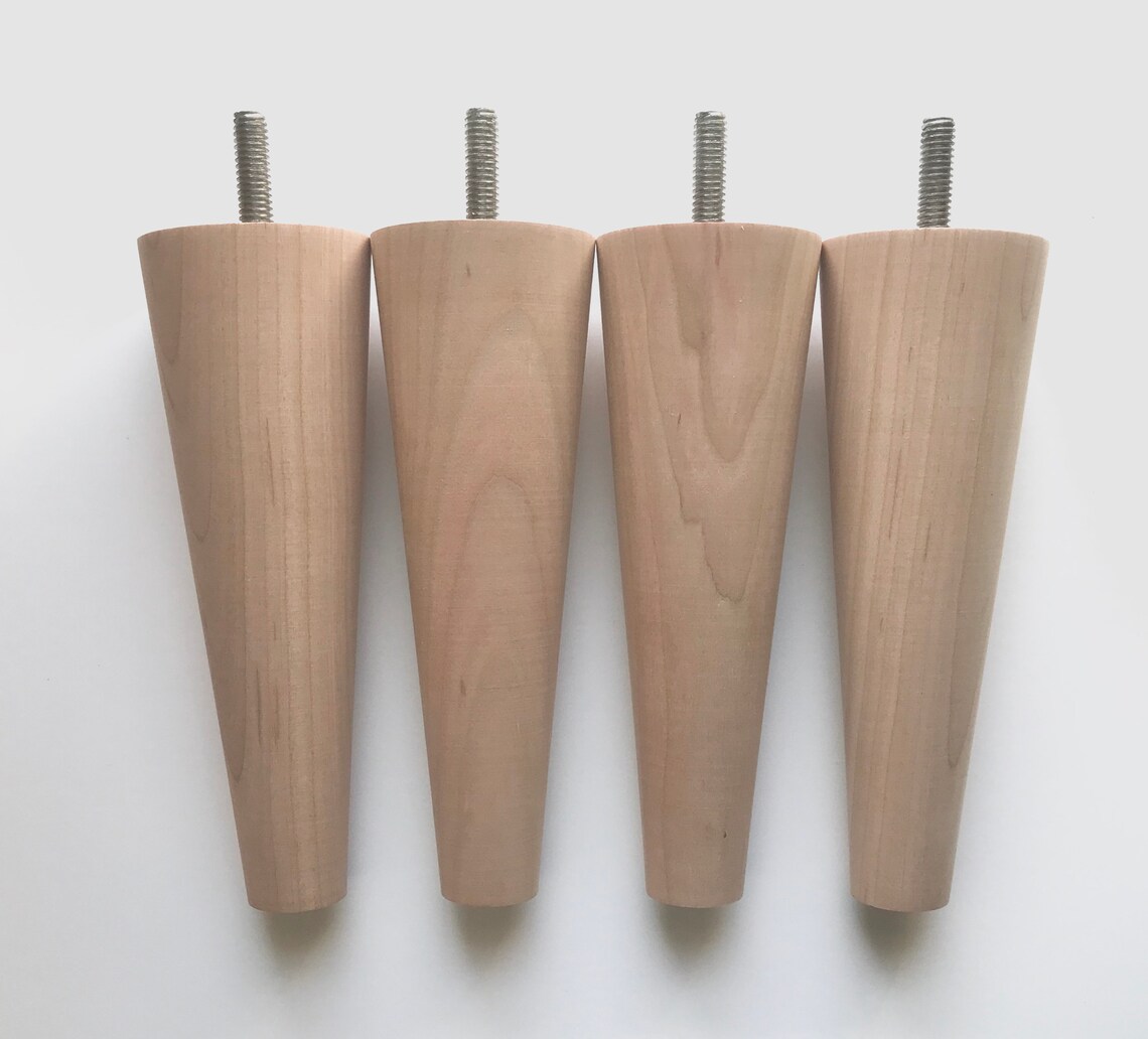 Replacement Furniture & Sofa Legs Mid Century Tapered Style. Etsy