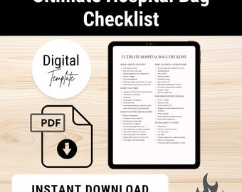 Hospital Bag Checklist