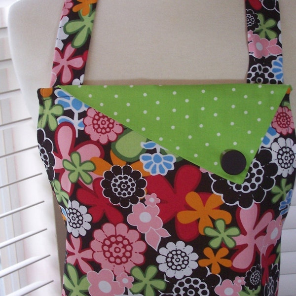 Womens Ruffle Apron - Hip Floral