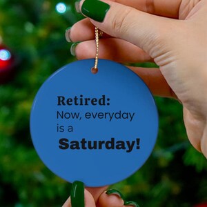 Retirement ornament for Men, Funny Retirement Gift for Women, Retirement Gifts for worker, Funny Retirement Gifts, Retirement Gift