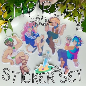 Empires SMP Season 2 Stickers