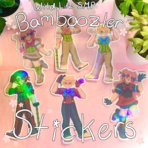 Conjunto de adesivos Bamboozler SMP da Wild Life