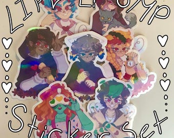 Life Series Winners Stickers