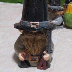 Hand-Painted Thanksgiving Gnome: Myles Standgnome Decor