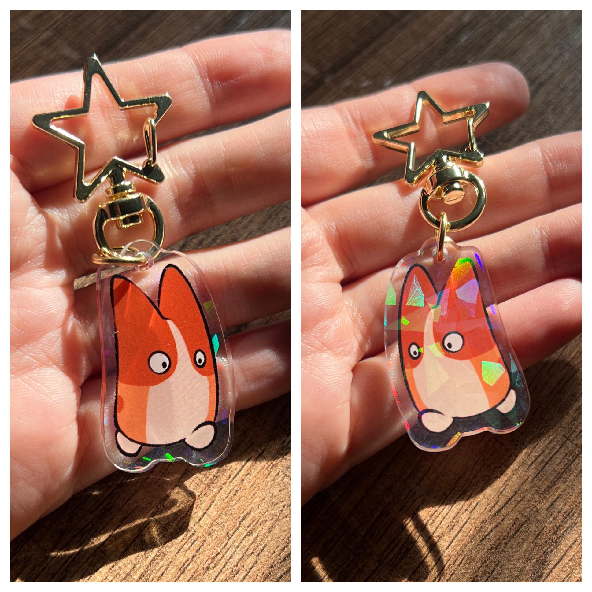 Ghibli Inspired Bluey Keychains - Etsy
