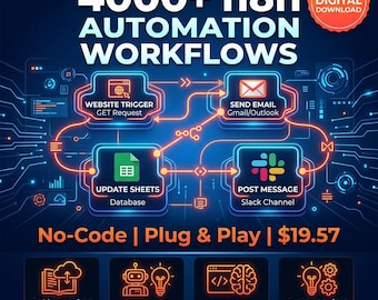 4000+ n8n Automation Workflows | No-Code Business Templates