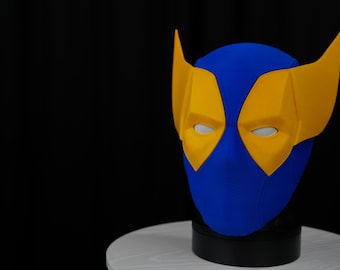 Los Angeles Rams Deadpool Helmet (Full Size - Wearable)