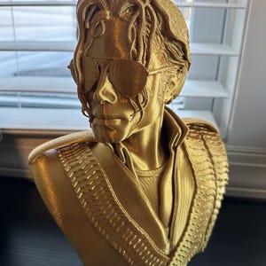 Michael Jackson&#39;s Iconic 3D Printed Statue