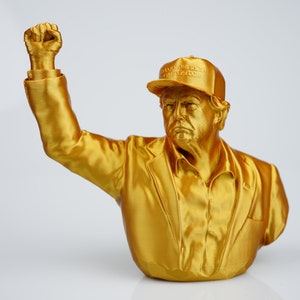 Trump &quot;Never Surrender&quot; Fist Pump Fight MAGA Hat 7in