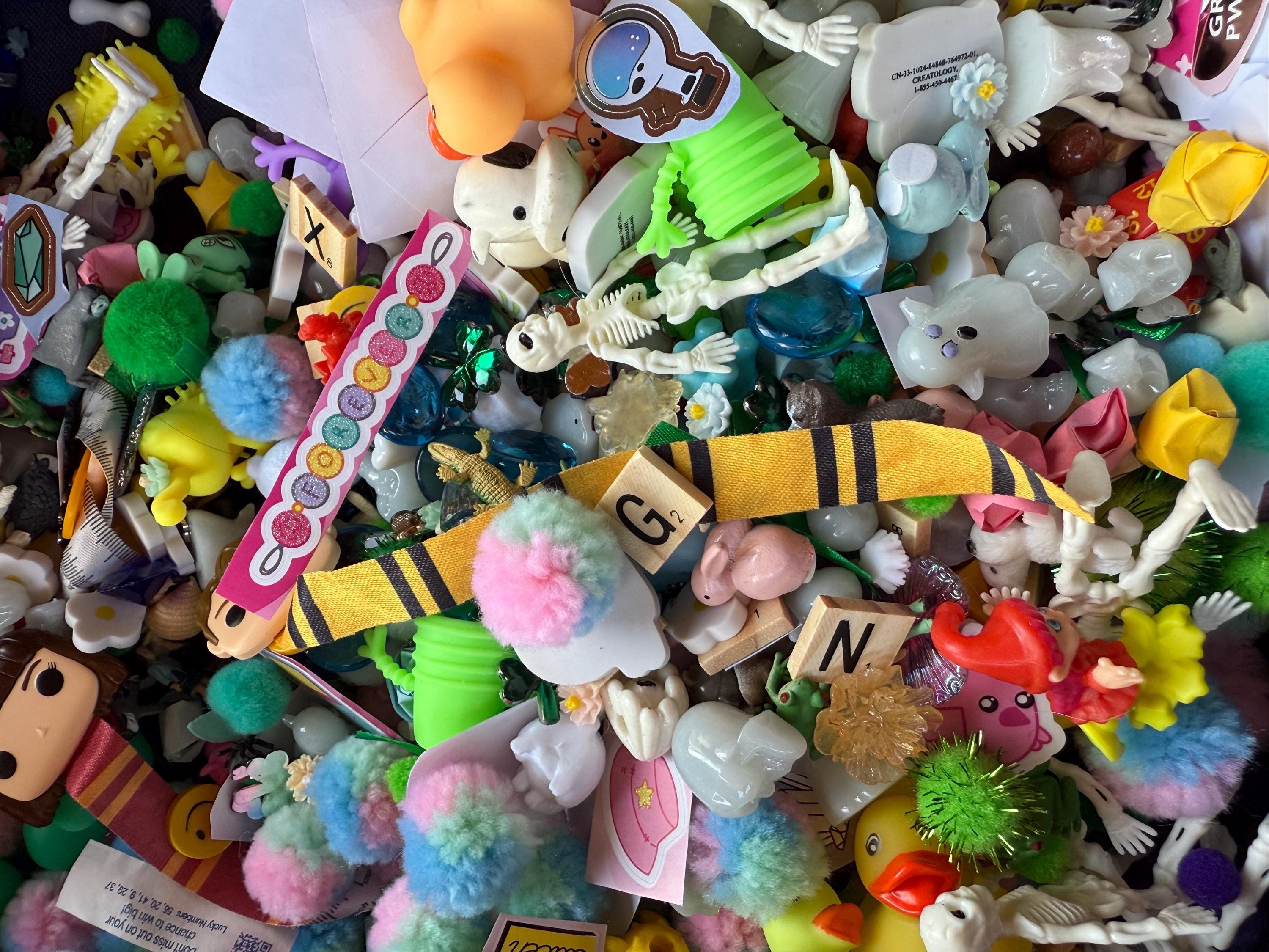 Goblin Market Surprise scoop of many different things from skulls to stickers