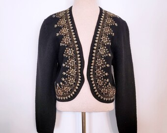 beaded bolero jacket