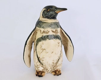 Vintage Penguin Figurine Uctci Ceramic