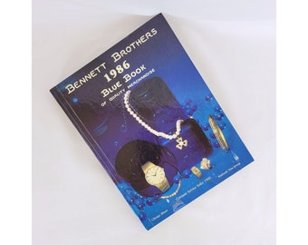 1986 Bennett Brothers Blue Book Hard Cover Gift Catalog