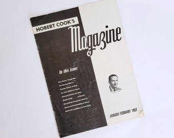 Sylacauga 1957 - Hobert Cook's Magazine - Cook Insurance Agency Collectible