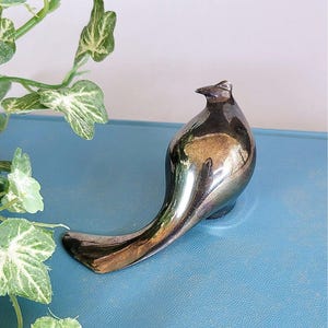 Dansk Peacock Paperweight Made In Japan