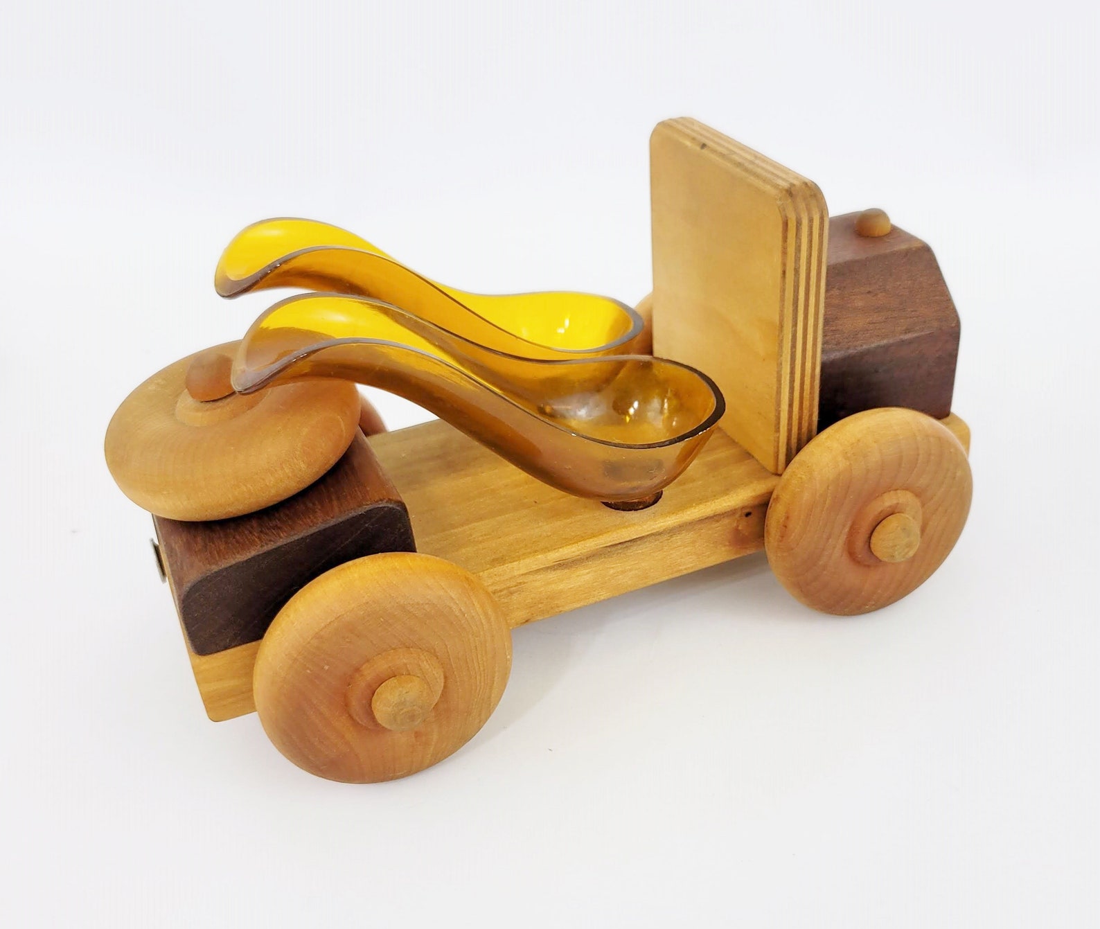 Vintage Wood Car Pipe Holder with Reamer By S & T Wood Crafts Etsy