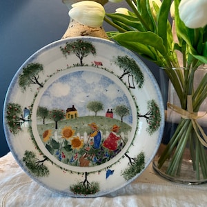 ☆ 新品　NIKKO Remember When Deb Mores プレート Nikko Remember When - Etsy